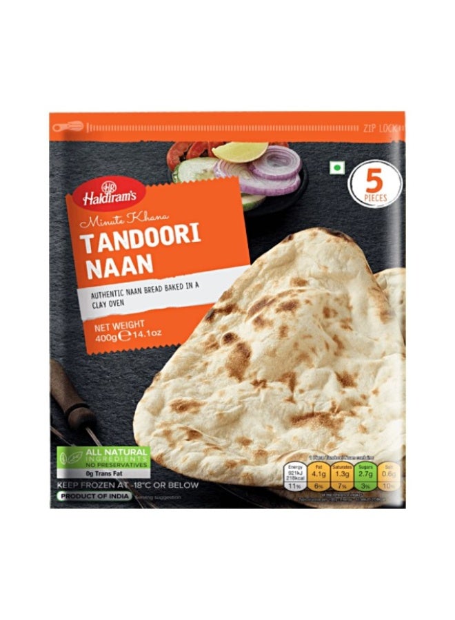 Tandoori  Naan 400g - 5 pieces