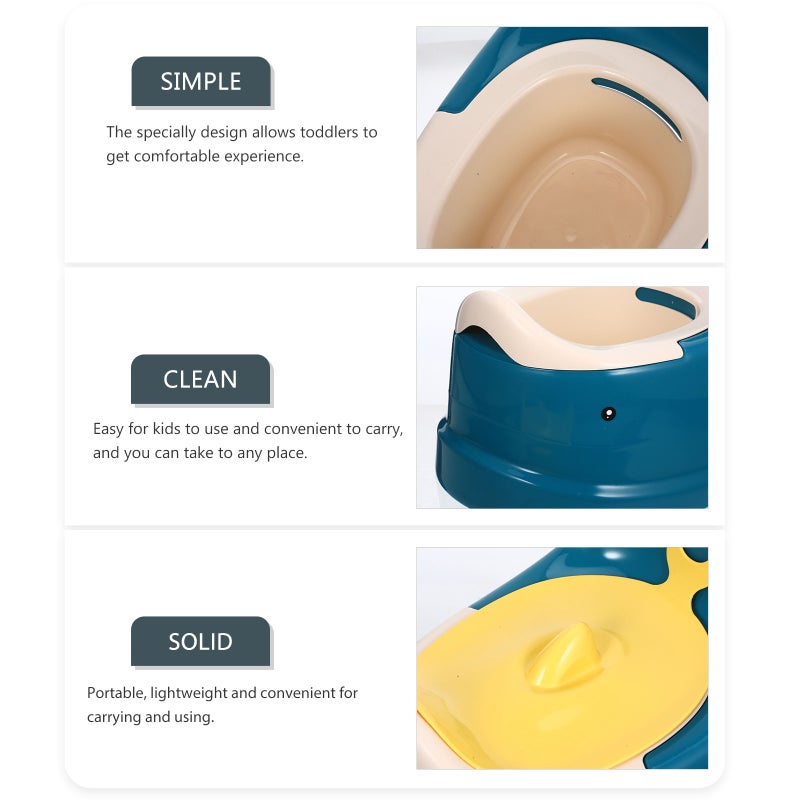 Potty Training Toilet Children Potty Training Toilet Realistic Training Potty Kids Toilet Seat - Image 3