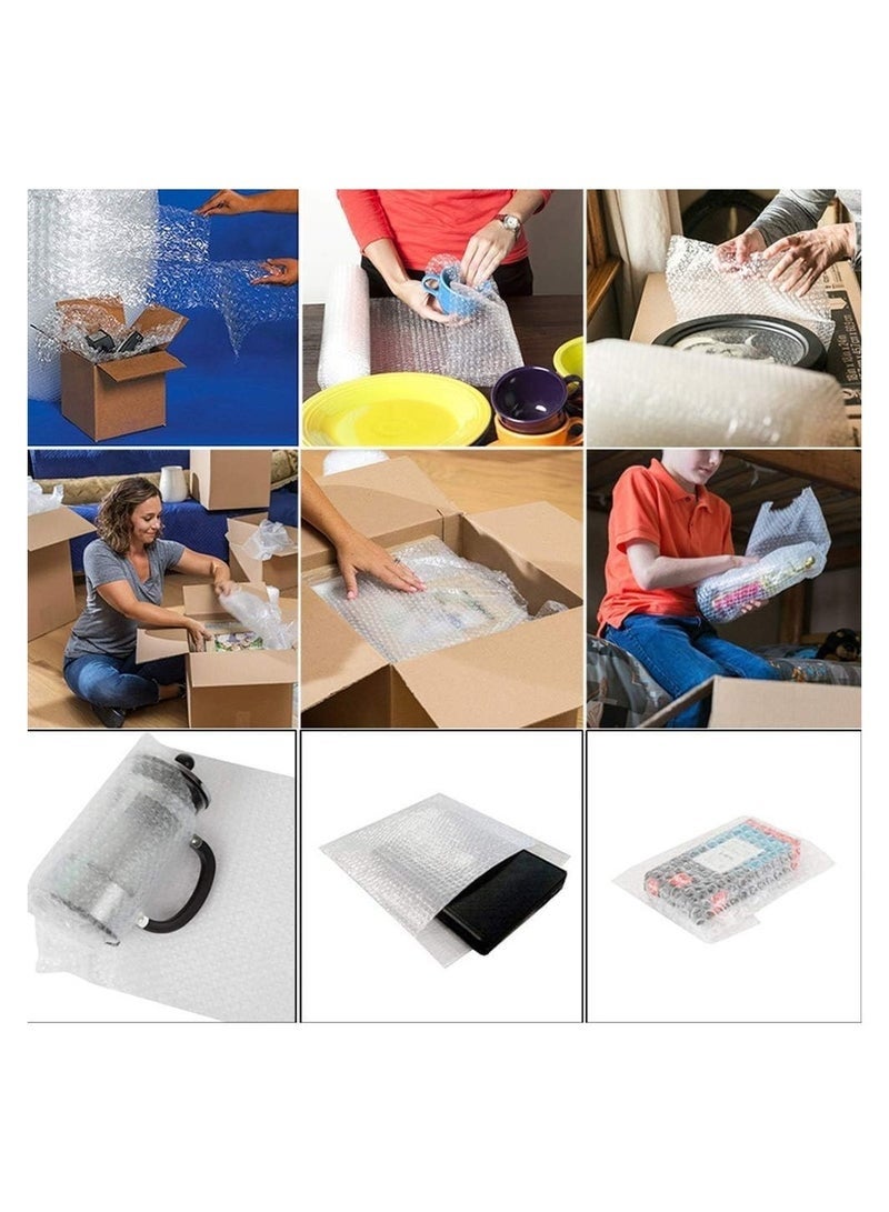 رول فقاعات بابلز بلاستيك شفاف مرن متعدد الاستخدام بطول 10 متر - Image 4