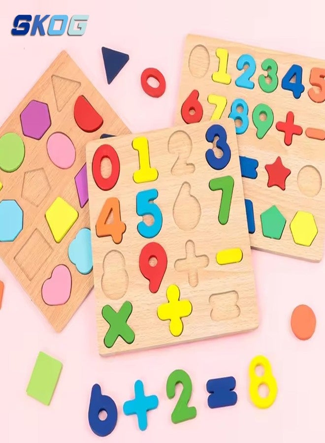 سكوج مكعبات الأرقام، لعبة ألغاز تعليمية، لعبة أرقام خشبية تعليمية للأطفال | مثالية للتعلم المبكر في الحضانة للأطفال الصغار ومرحلة ما قبل المدرسة، مناسبة للأطفال من عمر سنتين فما فوق - Image 3