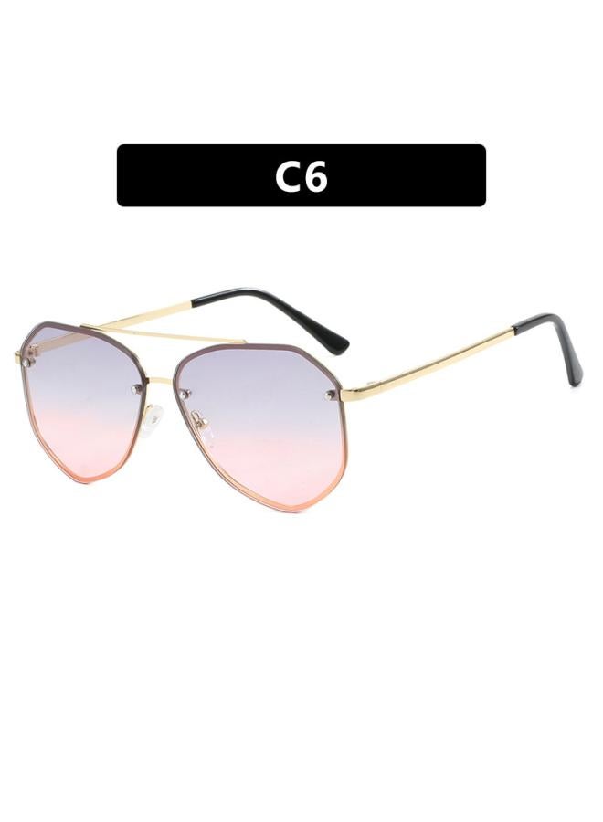 Toad Sunglasses Trim New Sunglasses Vintage Metal Trendy Sunglasses Concave Shape Photo