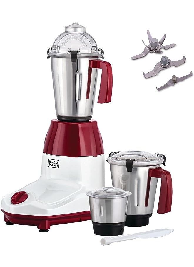 3-In-1 Multifunctional 750W Mixer Grinder With 3 Jars Set: Blender, Wet & Dry Grinder And A Chutney Jar Mg750-B5 - pzsku/ZA02D8F84175A7073C21EZ/45/_/1692935019/1a2fcaaa-02a5-4b48-a852-e15e46403f33