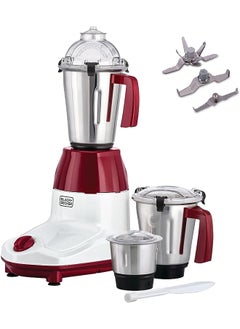 BLACK&DECKER 3-In-1 Multifunctional 750W Mixer Grinder With 3 Jars Set: Blender, Wet & Dry Grinder And A Chutney Jar Mg750-B5  - Image 1