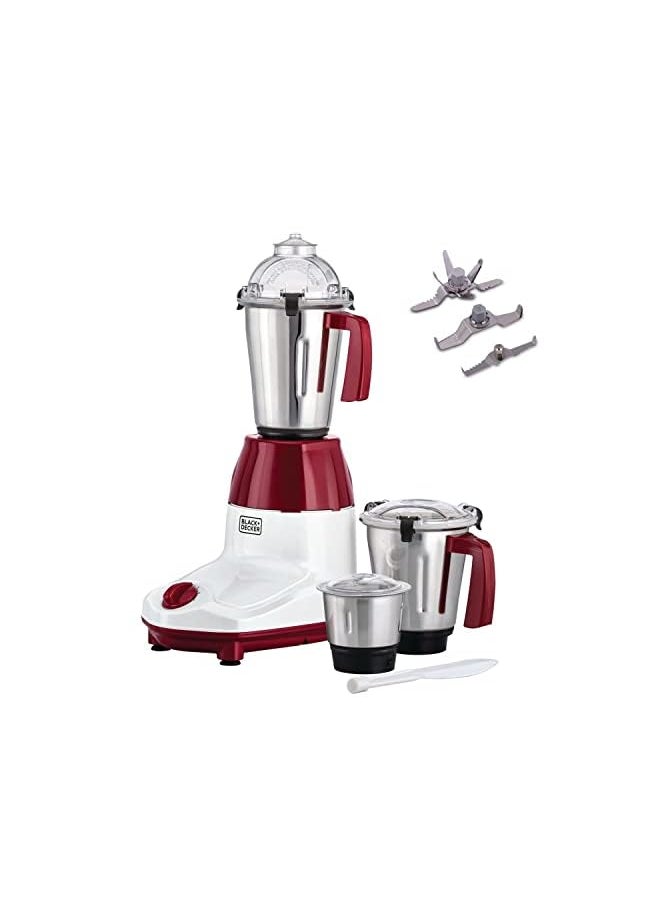 3-In-1 Multifunctional 750W Mixer Grinder With 3 Jars Set: Blender, Wet & Dry Grinder And A Chutney Jar Mg750-B5 - pzsku/ZA02D8F84175A7073C21EZ/45/_/1692935020/1215da69-e801-49b0-a7c2-58f501c2551c