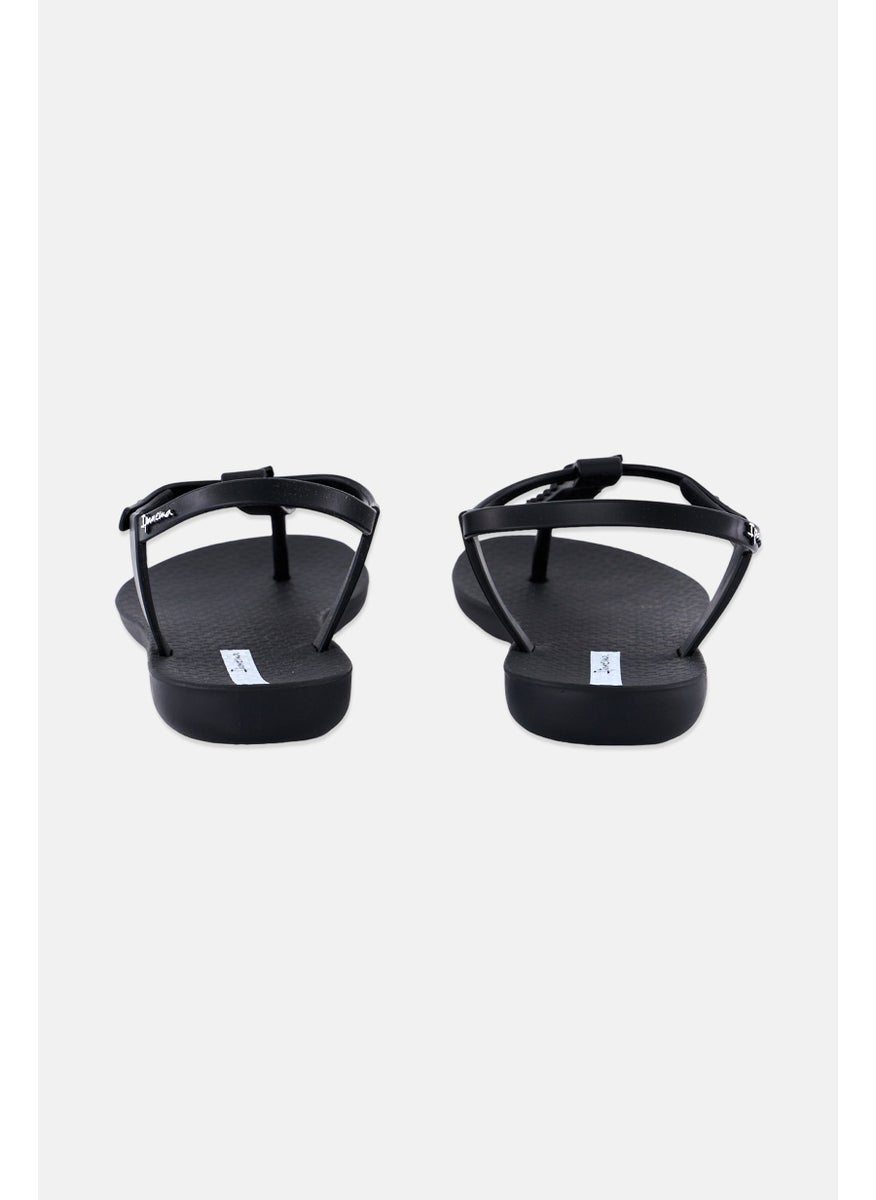 Ipanema Women Adjustable Buckle Fashion Sandals, Black  - Image 2