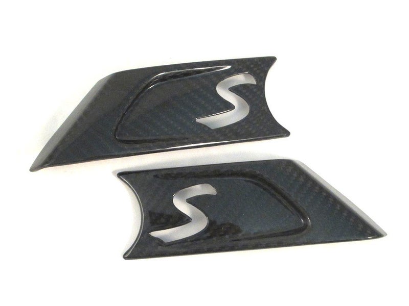 ATEX Dry Carbon Overlay Cover Sticker for Cooper S R55 R56 R57 R58 R59 MK2 2007-2013 Side Markers Scuttle Vents - Image 2
