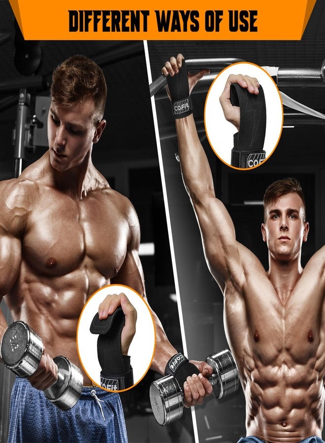 جوفت أحزمة معصم COFIT لرفع الأثقال، أربطة معصم رياضية مصنوعة من جلد أكسفورد مزدوج الطبقات، قبضة محسّنة لحماية مثالية لليد والمعصم، أحزمة رفع أثقال رياضية لرفع الأثقال ورفع الأثقال الباورليفتينغ - أسود - Image 5