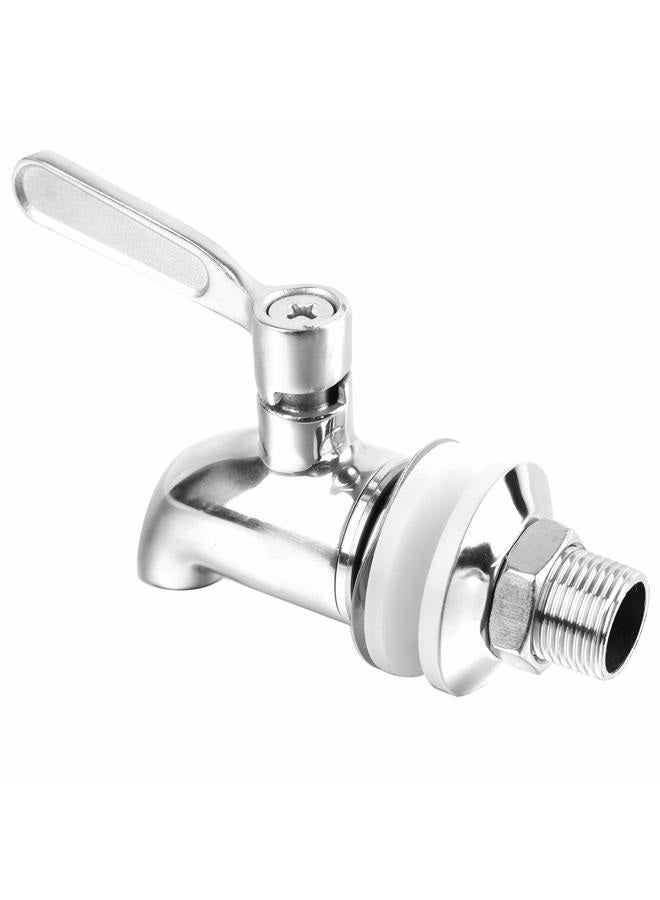 Bekith 2 Pack Beverage Dispenser Replacement Spigot, Stainless Steel Polished Finished Water Drink Dispenser Replacement Faucet - Image 3