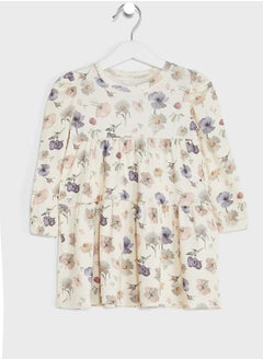Kids Floral Print Dress