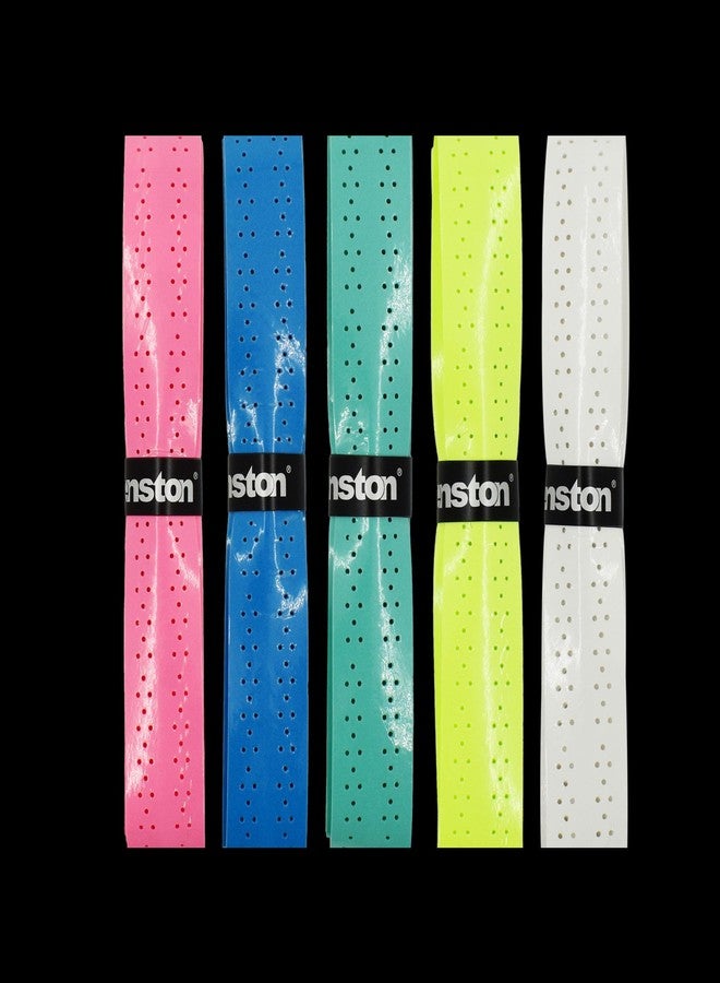 Senston New Racket Grip Anti Slip Perforated Super Absorbent Tennis Overgrip Badminton Overgrip Pickleball Overgrip 5 Pack. - Image 4