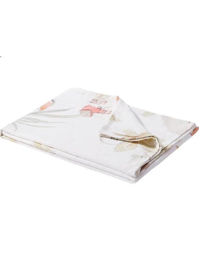 Yeehoo Baby Bath Towel, Bamboo Cotton Antibacterial Moisture-Absorbing Bath Towel, Large Size, Grass Fairy 115*115Cm - Image 2