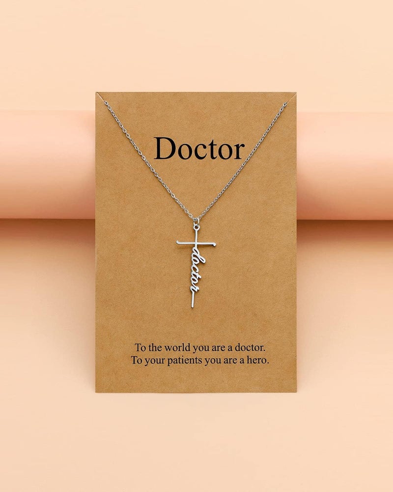 Lcherry Faith Cross Pendant Necklace for Women Religious Christian Jewelry Mother's Day Gifts for Women - Image 5