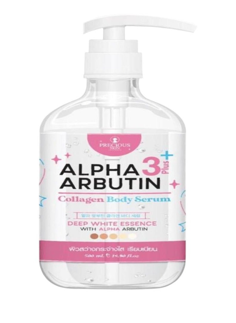 Precious Alpha arbutin 3plus collagen body serum 500ml 
