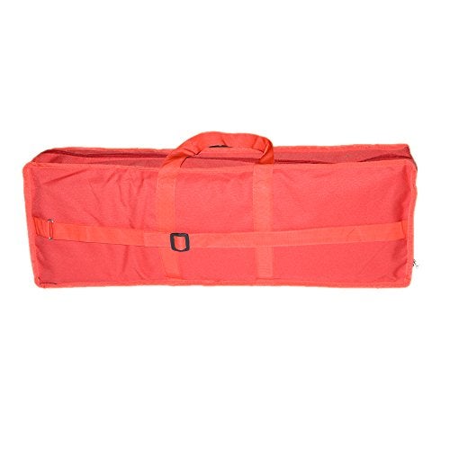 Blueberry KB-20 Padded Gig Cover Keyboard bag Compatible With Casio SA-80, Casio SA-81, Casio SA-76, Casio SA-77, Casio SA-78 Keyboards (RED) - Image 3