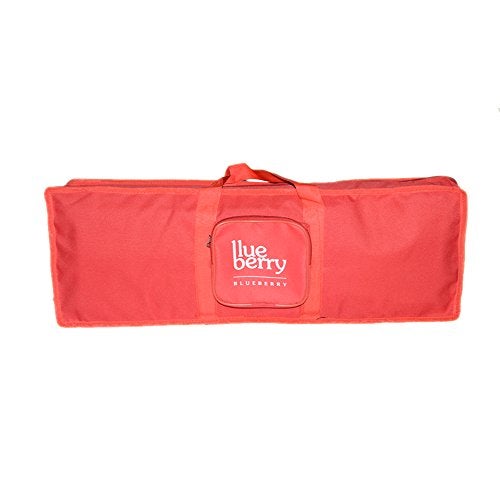 Blueberry KB-20 Padded Gig Cover Keyboard bag Compatible With Casio SA-80, Casio SA-81, Casio SA-76, Casio SA-77, Casio SA-78 Keyboards (RED) - Image 1