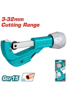 TOTAL Total Pipe Cutter THT53321 – Premium Copper and Aluminum Pipe Cutting Tool for 3-32mm Diameter Pipes  - Image 1