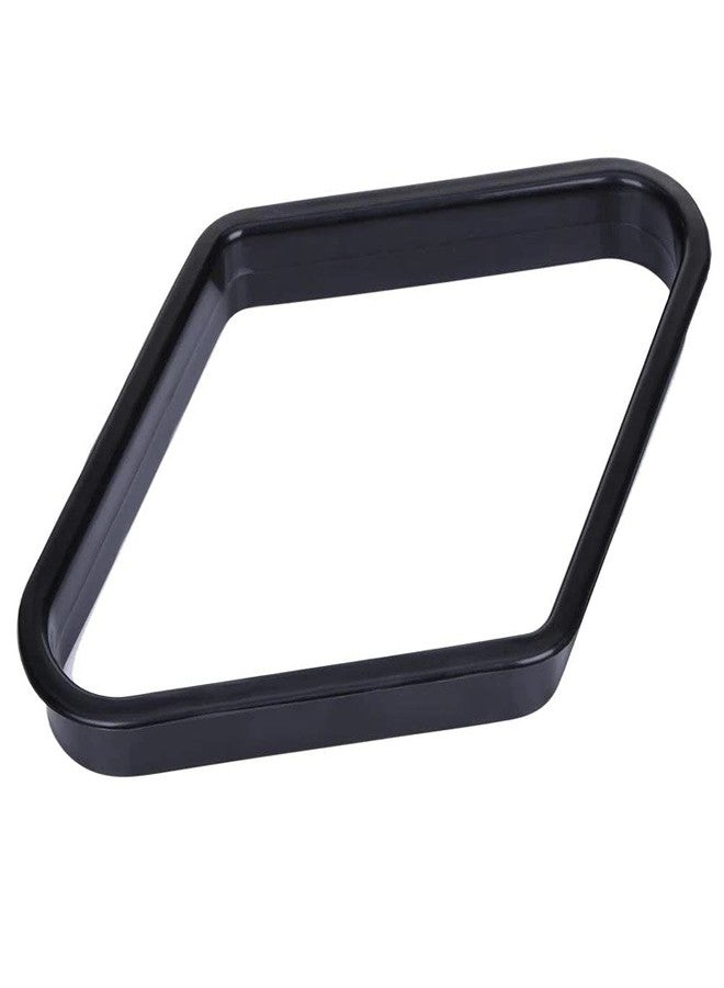 JBB Combo of Snooker and Pool Table Plastic Triangle and 9 Ball Frame in Black Color - Image 2