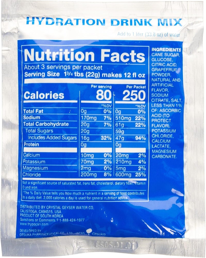 Pocari Sweat Hydration Drink Mix - 5 Packets - Image 5