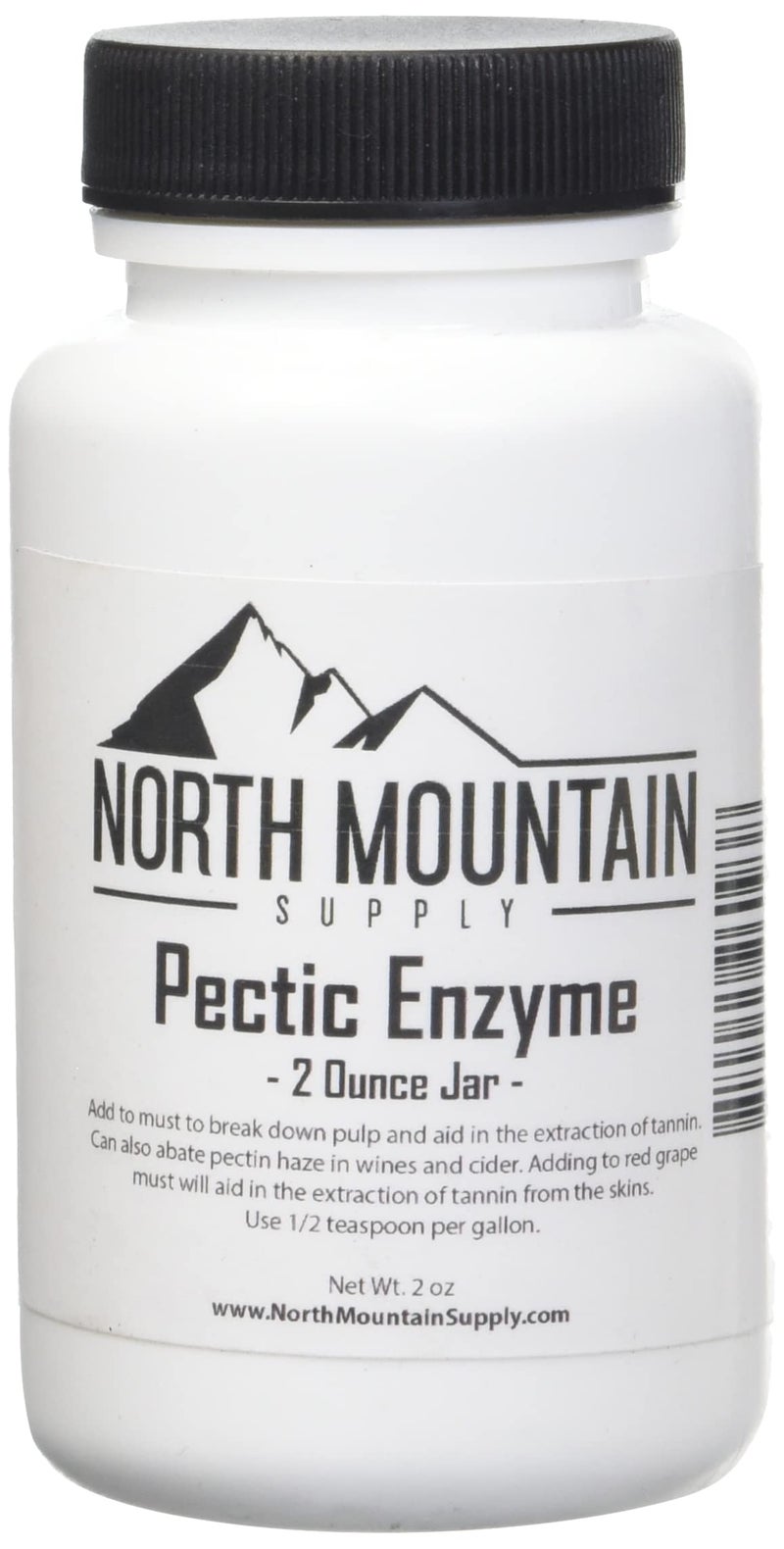 North Mountain Supply Pectic Enzyme - 2 Ounce Jar - Image 1