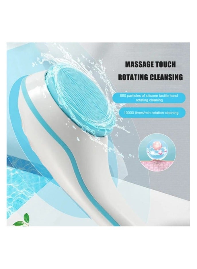 دينكس فرشاة استحمام الكترونية ذكية متعددة الوظائف | فرشاة تنظيف الجسم بـ5 رؤوس مختلفة - Image 1