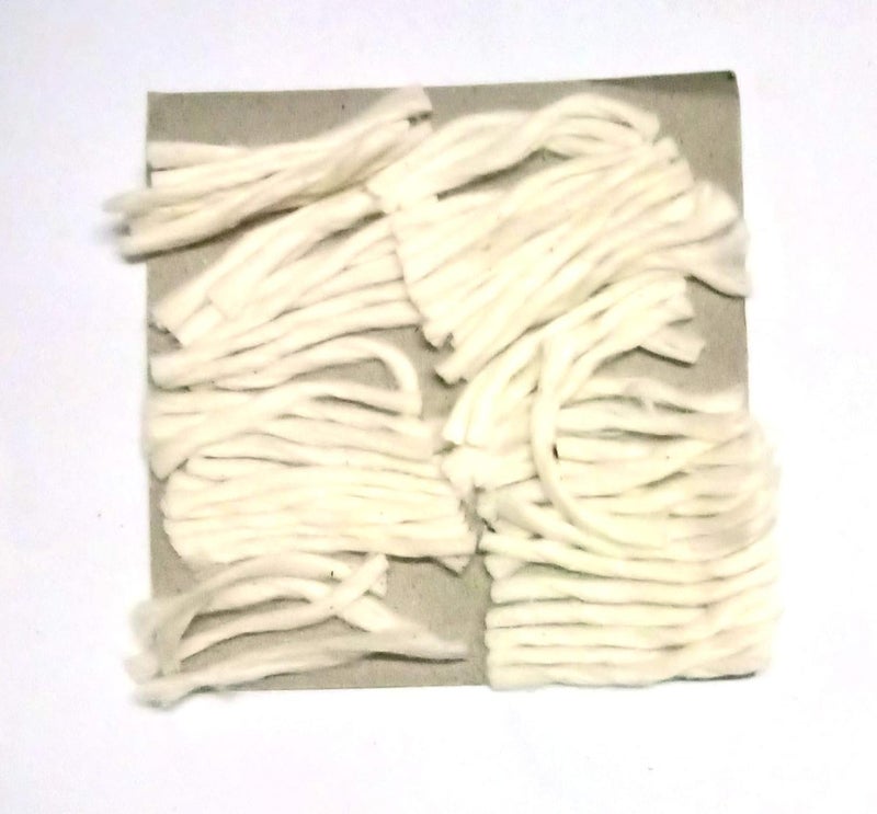 Blue Hut Blue Hut Phool Batti Diya Pooja Cotton Wicks White Standard100 Pieces Pack