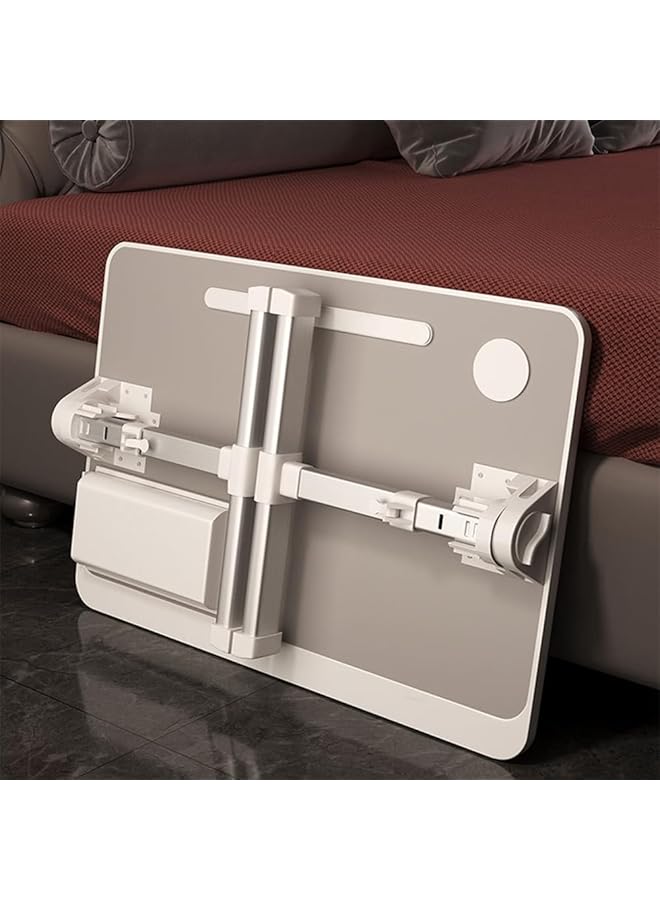 erorex Laptop Desk Foldable Lap Desk For Bed Bed Desk For Laptop Portable Laptop Table Laptop Bed Trays Table Computer Bed Table With Storage For Laptop Working Eating And Writing Grey - Image 2