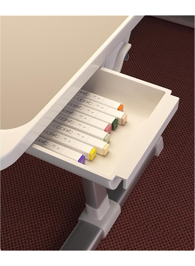 erorex Laptop Desk Foldable Lap Desk For Bed Bed Desk For Laptop Portable Laptop Table Laptop Bed Trays Table Computer Bed Table With Storage For Laptop Working Eating And Writing Grey - Image 4