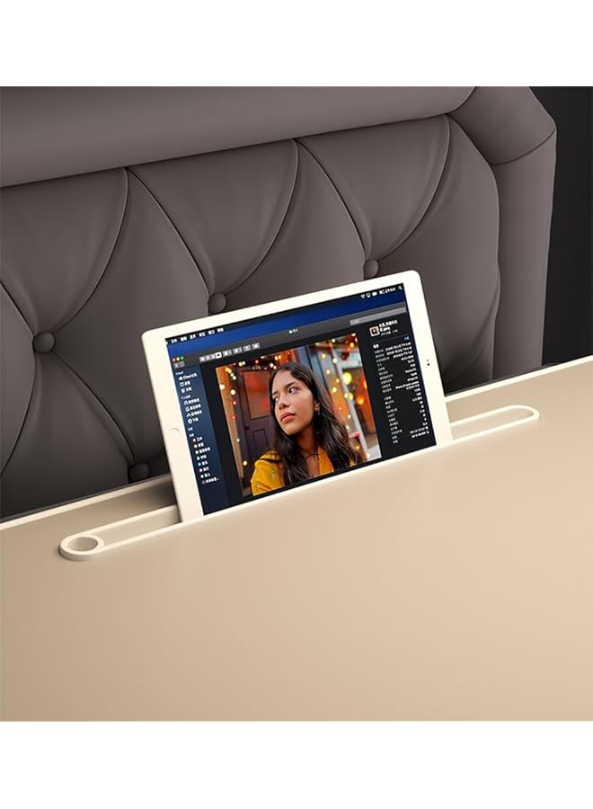 erorex Laptop Desk Foldable Lap Desk For Bed Bed Desk For Laptop Portable Laptop Table Laptop Bed Trays Table Computer Bed Table With Storage For Laptop Working Eating And Writing Grey - Image 3