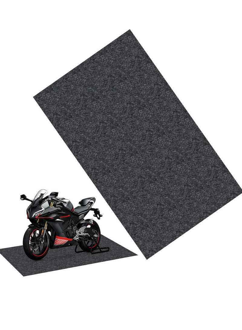 Generic 60 x 72 Inch Oil Spill Mat for Garage, Garage Floor Oil Change Mat for Driveway Under Car, Oil Pads Drip Leak Mat with Weather Backing, Reusable, Washable, Non Slip, Protects Floor  - Image 1
