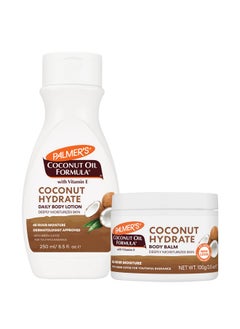 Coconut Oil Formula Body Bundle (Lotion & Balm)