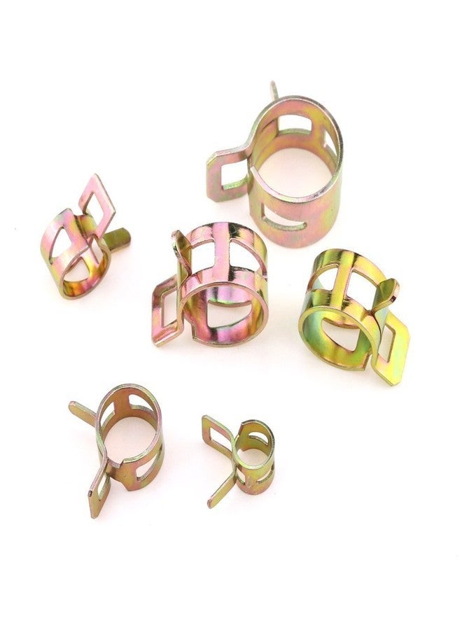 Glarks 80Pcs Spring Band Type Clips Air Hose Tube Water Pipe Fuel Pipe Silicone Vacuum Hose Clamp Fasteners Assortment Kit (7mm 10mm 11mm 14mm 16mm 17mm) - Image 4