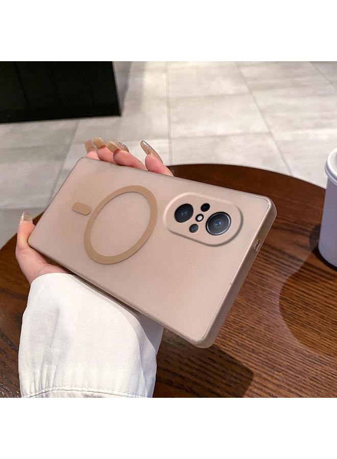 S-TOP Case For Huawei nova 9 SE Fine Hole Ice Fog MagSafe PC Phone Case - Image 1