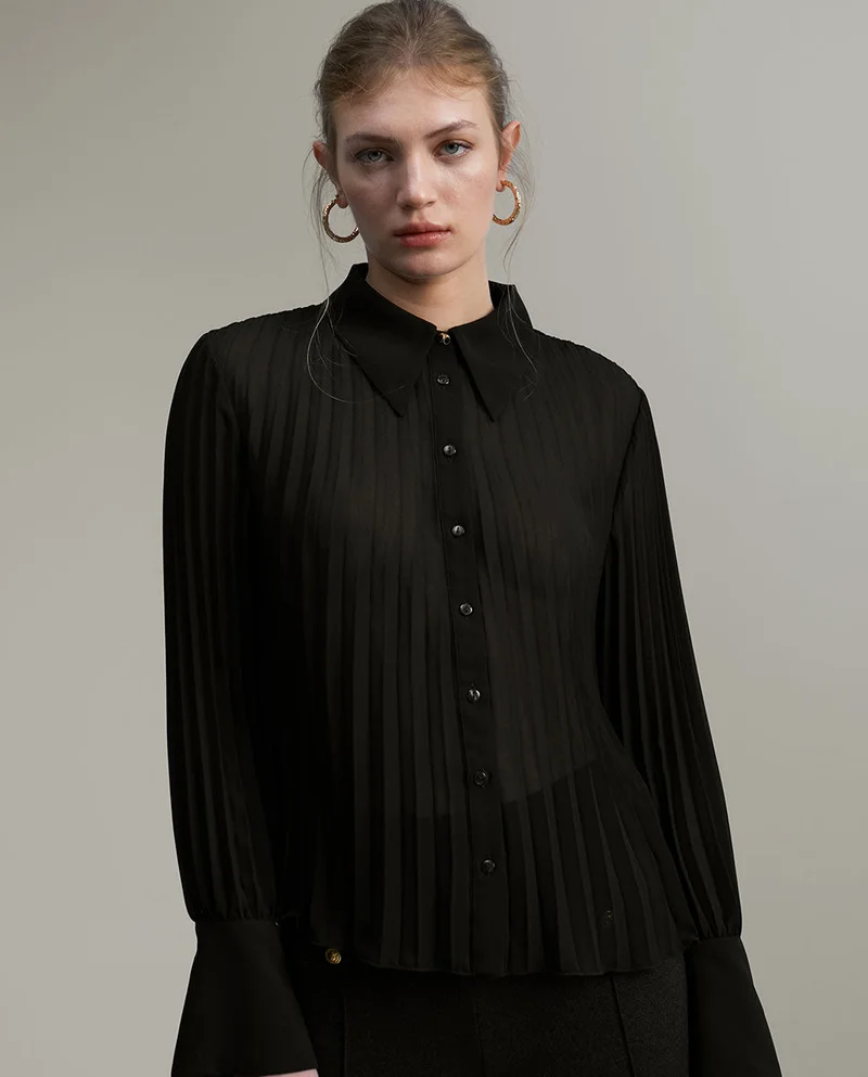 Lola Casademunt Pleated blouse