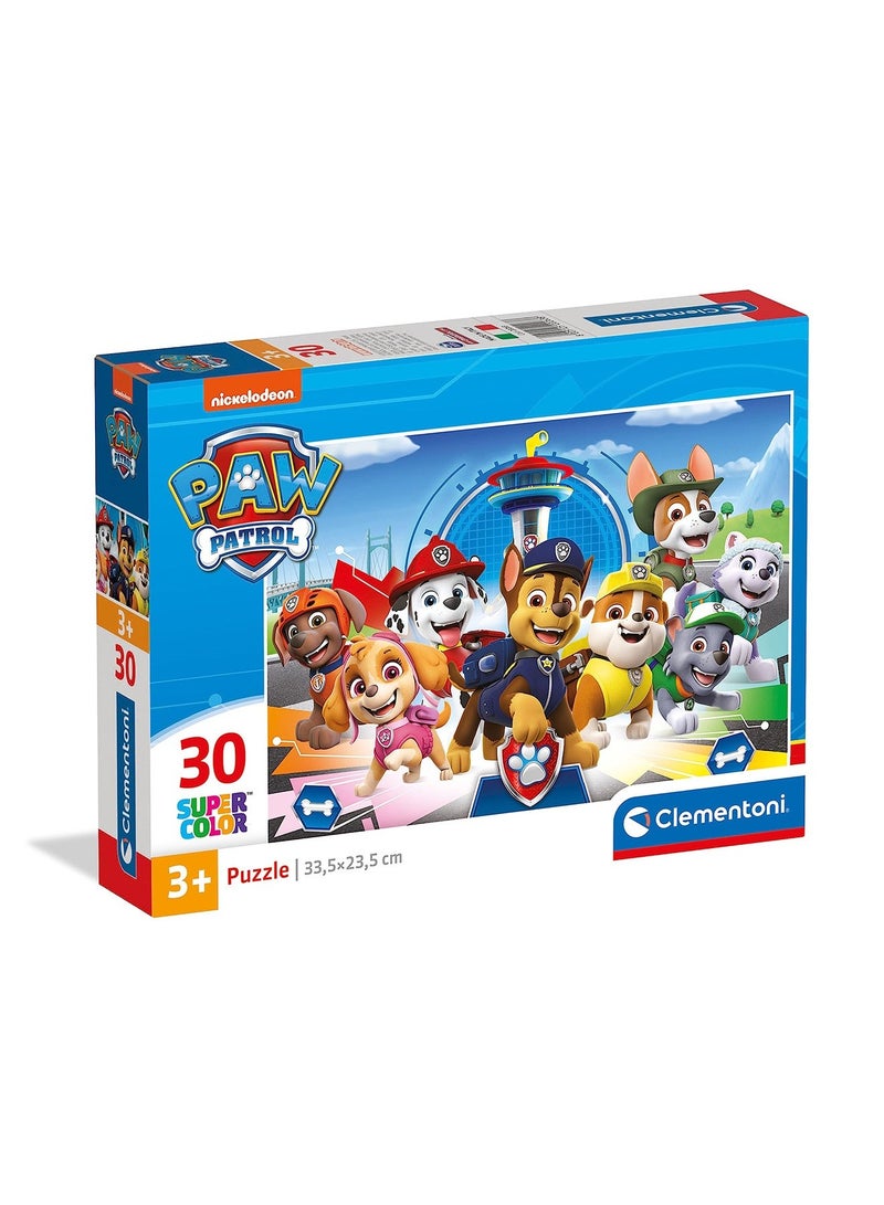 Clementoni Paw Patrol Kids Puzzle 30 Pieces - Jigsaw Puzzle Game, Educational Toy to Develop Intelligence and Concentration for Ages 3+ - Image 3