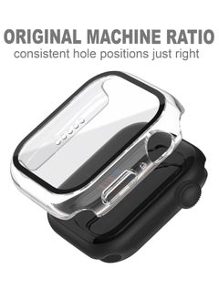 PRIMEEIGHT [2PCS] Case and Screen Protector 41 mm For Apple Watch Series 9/8/7 Ultra Thin Flexible TPU Clear Film Bubble-Free Scratch-resistant.  - Image 2