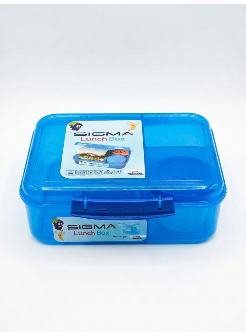 SIGMA LUNCH BOX 1.650L DA BLUE - Image 1