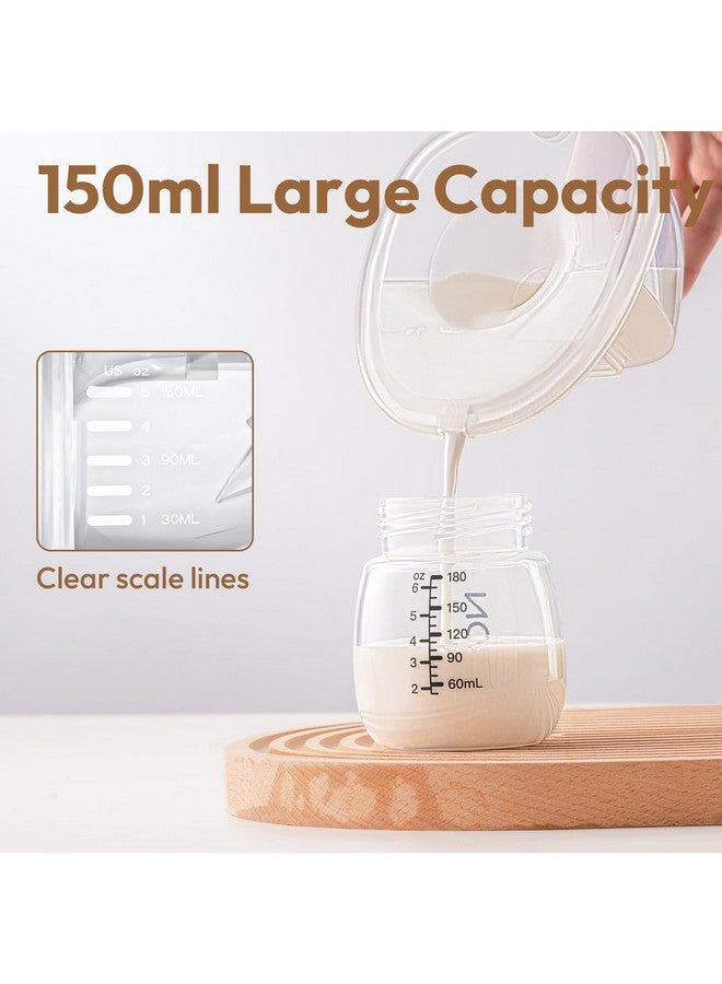 NCVI كوب جمع الحليب البديل NCVI متوافق مع مضخة الثدي القابلة للارتداء NCVI 8111/8131، ملحقات مضخة الثدي، فلانج 24 مم، 1 قطعة - Image 3