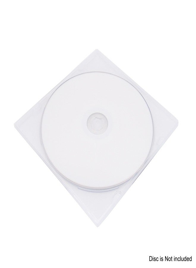 Maxtek 5.2mm Durable CD Case, Slim Single Clear PP Poly Plastic Cases, 50 Pack. - Image 4