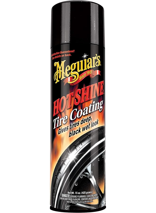 Meguiar's G13815 Hot Shine High Gloss Tire Coating - 15 Oz - Image 1