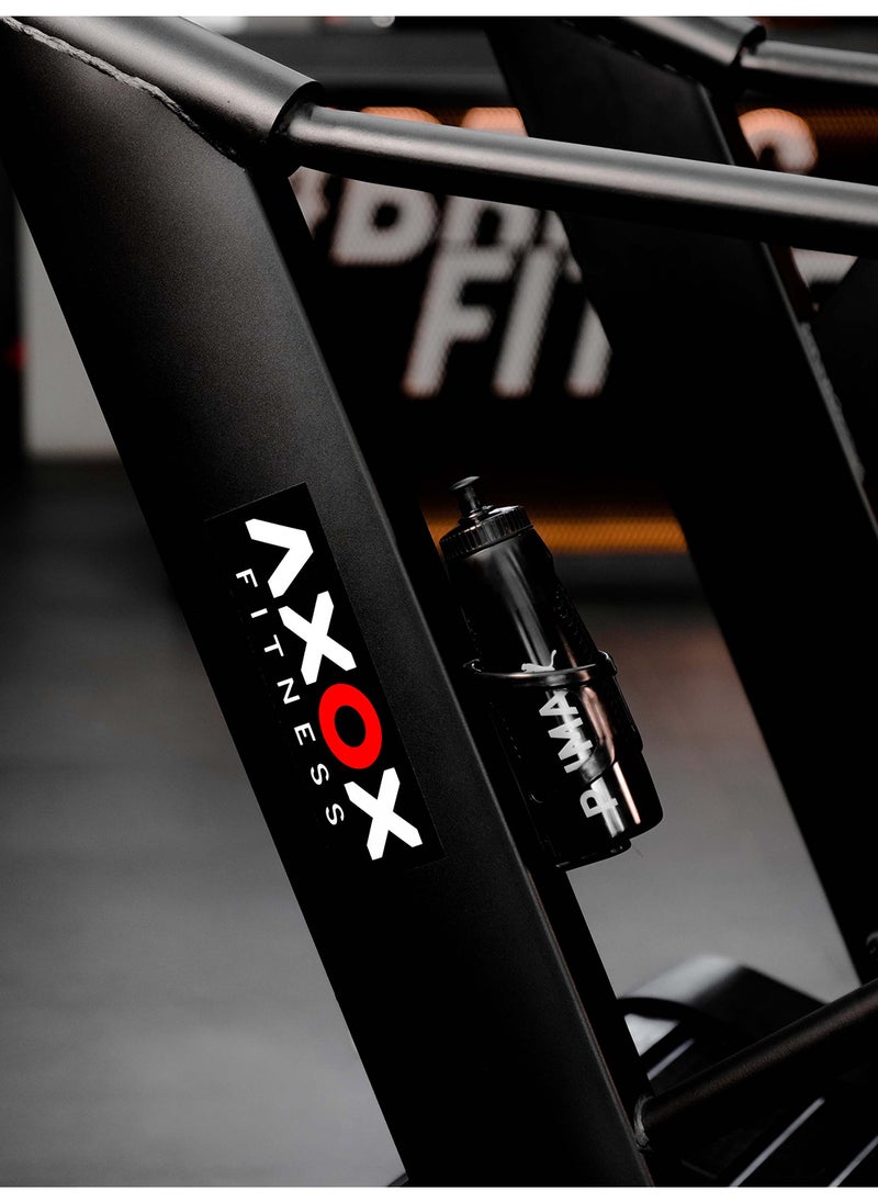 AXOX - Fitness Flexcurve Pro Treadmill – Curved Design, Low-Impact, Adjustable Speed, Real-Time Metrics, Durable Nylon Running Belt, 150Kg Capacity, Console Holder & Cup Holder - Image 1