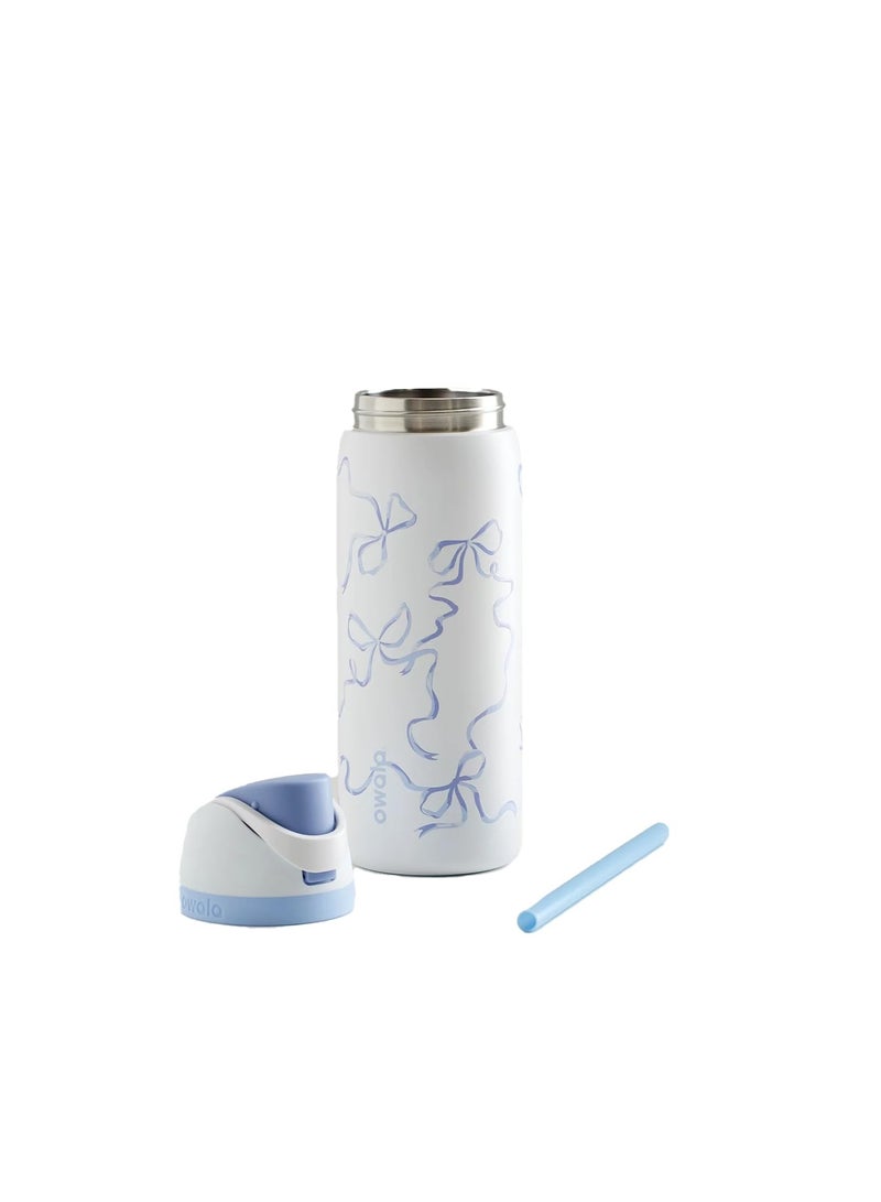 Owala FreeSip Double Insulated Stainless Steel Sports Water Bottle With Straw BPA-Free 1-Pack  24oz(Blue) - Image 3