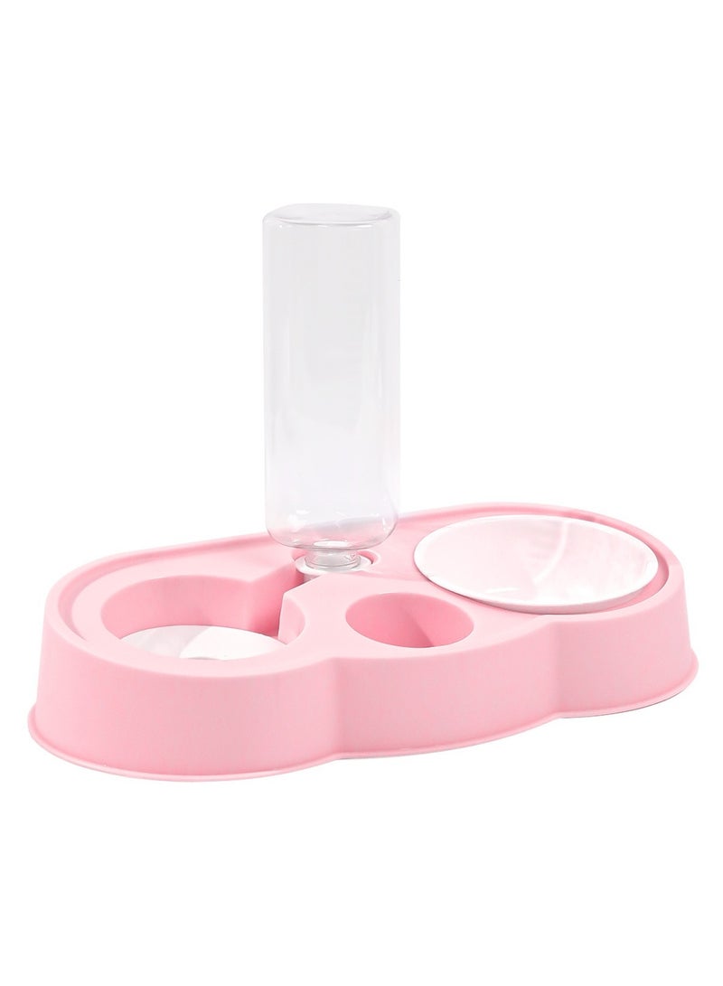 Cat Water Fountain Dispenser, Cloud-Shaped Pet Feeder, Auto Refill Cat Water Bowl, Non-Skid Cat Dish, Large Capacity Cat Waterer 500ml - Image 1