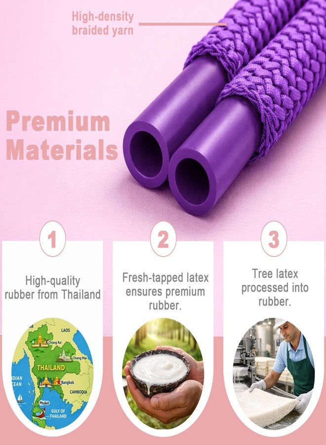 Eynshoo 2026 New Pedal Resistance Band with Handles, Adjustable Detachable Multifunction Pedal Resistance Band, Thai Natural Rubber Tension Rope for Abs, Arms, Waist, Legs & Home Fitness - Image 5