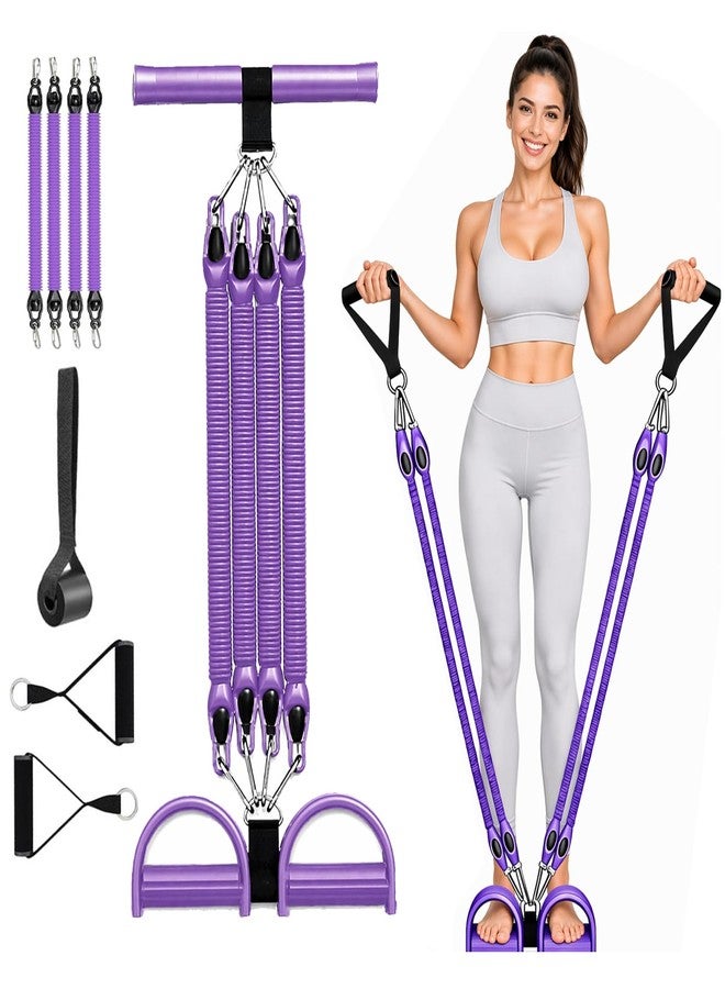 Eynshoo 2026 New Pedal Resistance Band with Handles, Adjustable Detachable Multifunction Pedal Resistance Band, Thai Natural Rubber Tension Rope for Abs, Arms, Waist, Legs & Home Fitness - Image 1