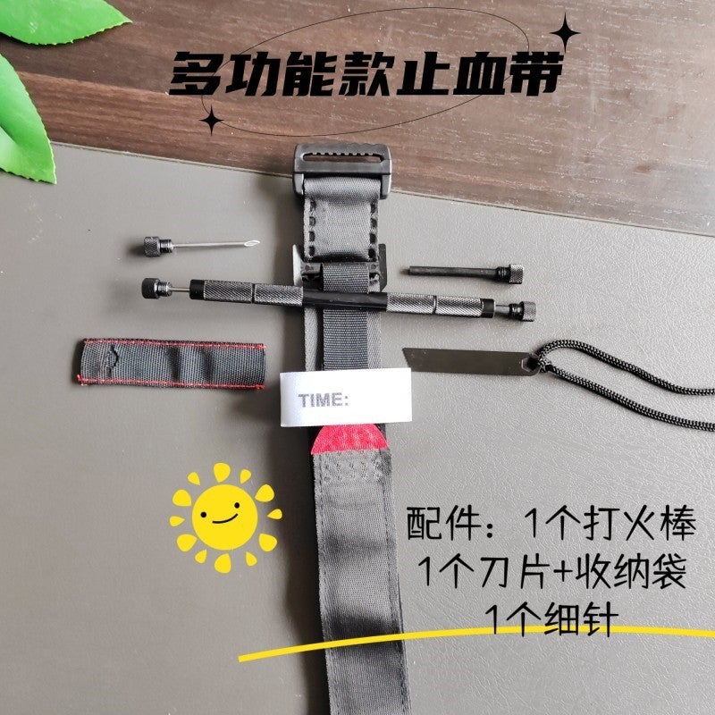 Cat Tourniquet Outdoor Rescue Equipment One-Handed Arterial First Aid Combat Spinning Tourniquet - Image 4