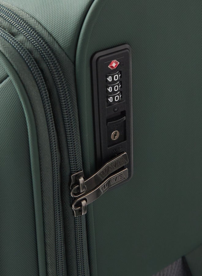 وايف حقيبة ترولي كابينة ناعمة بألوان متدرجة ومقبض قابل للسحب - Image 5