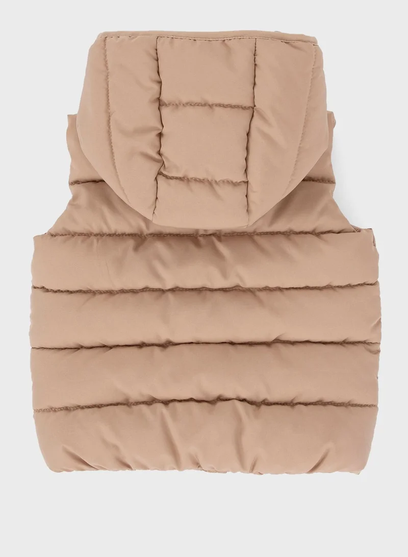 DeFacto Kids Essential Hooded Puffer Jacket