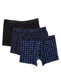 COTTONIL Pack of 3 Cotton Design Boxer Underwear for Men  - Image 2