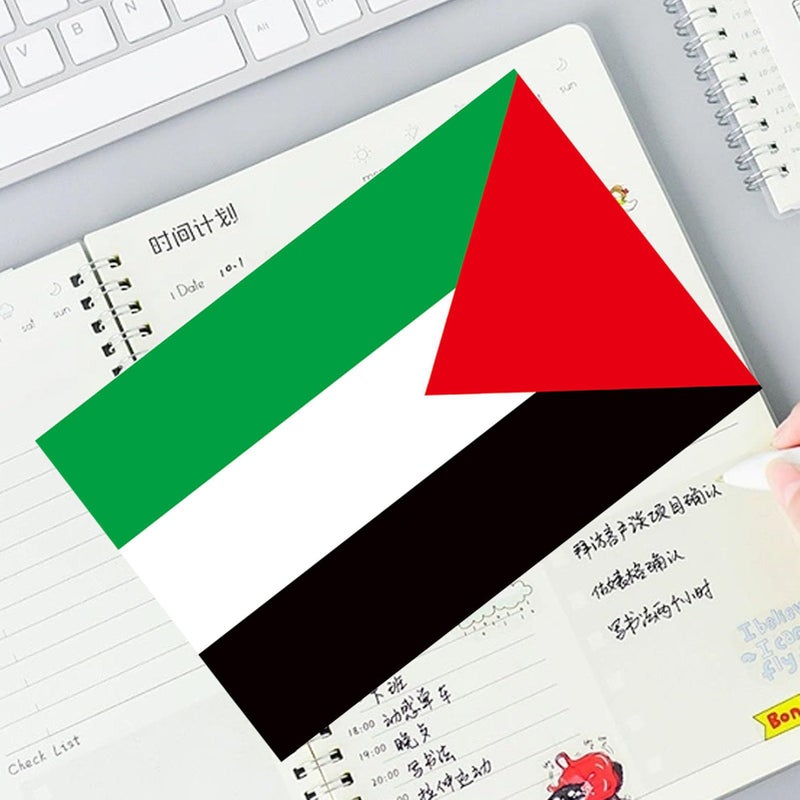 علم دولة JTL مقاس 90 × 150 سم للزينة الخارجية مع حلقتين نحاسيتين، ألوان زاهية من البوليستر، خياطة مزدوجة، ثبات اللون - Image 5