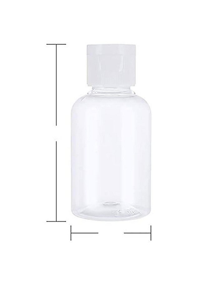 DIY Crafts Design # No 1, Pack of 32 Pcs, 32Pcs Travel Bottles Set Clear Plastic Travel Bottles Toiletries Liquid Containers Refillable Travel Conta(Design # No 1, Pack of 32 Pcs) - Image 5